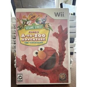 Wii Sesame Street: Elmo's A-to-Zoo Adventure The Videogame‎ Nintendo Wii